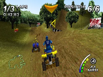 ATV - Quad Power Racing (US) screen shot game playing